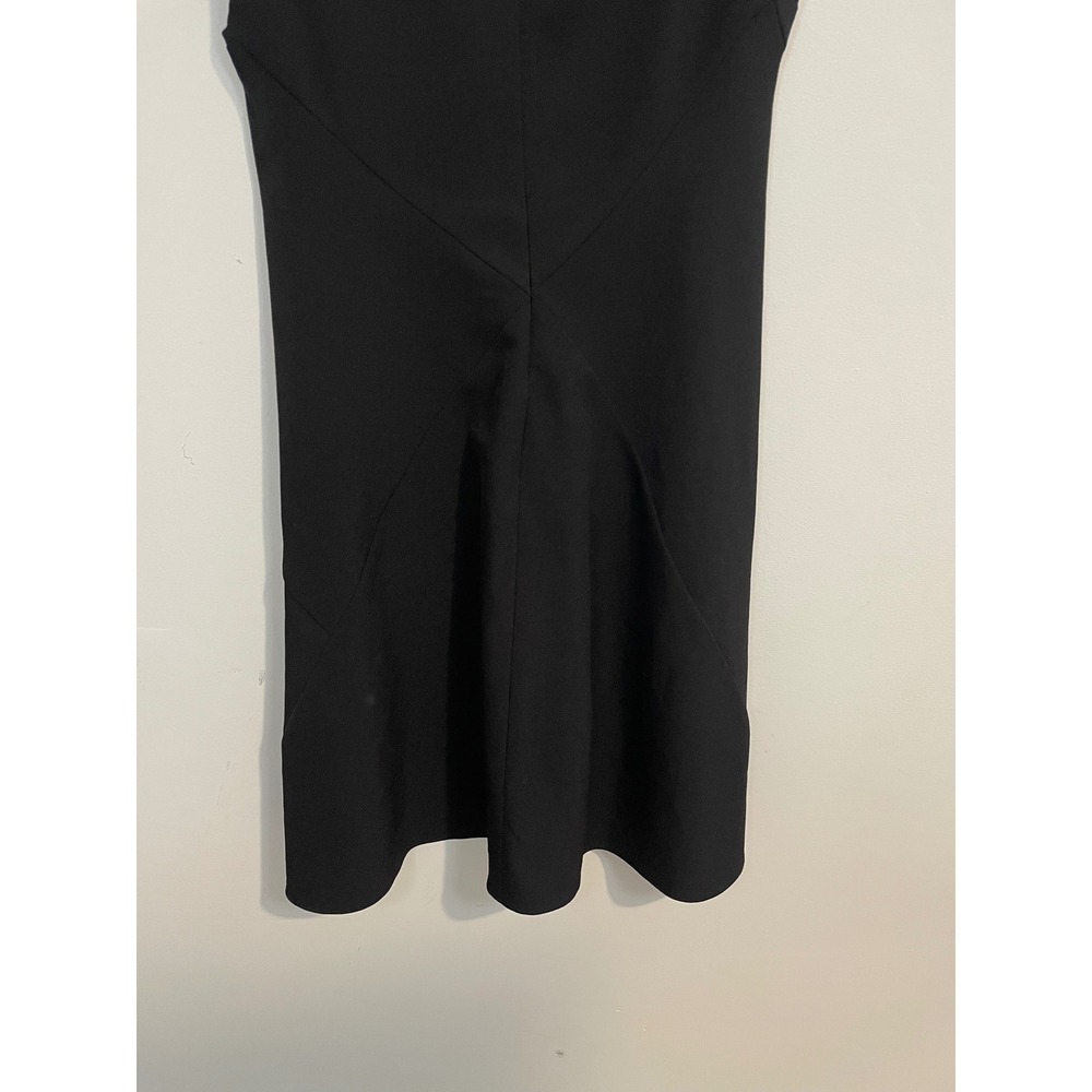M.M. Lafleur Pauline Dress in Black Size 2 Classic Quiet Luxury LBD - Picture 6 of 8